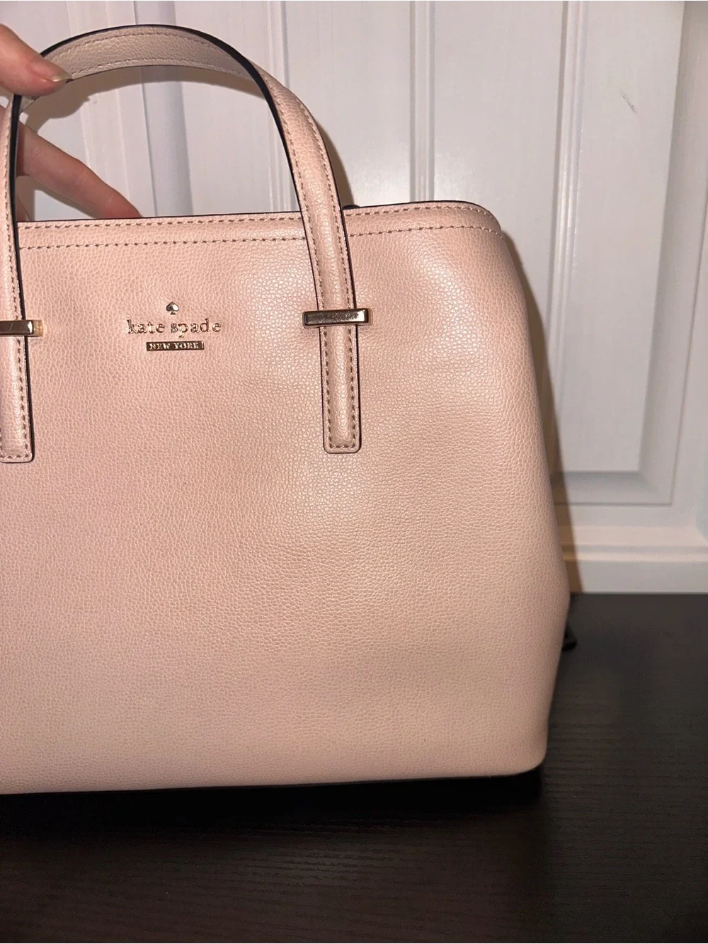 kate spade structured satchel